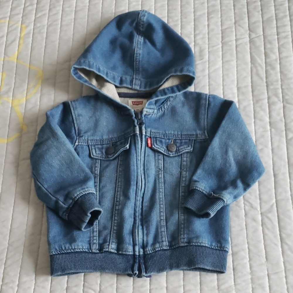 Levis Denim Trucker Hoody Jacket